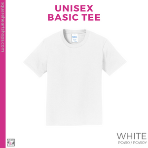 Basic Tee - White (Kastner Stripes #143452)