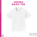 Basic Tee - White (Kastner Stripes #143452)