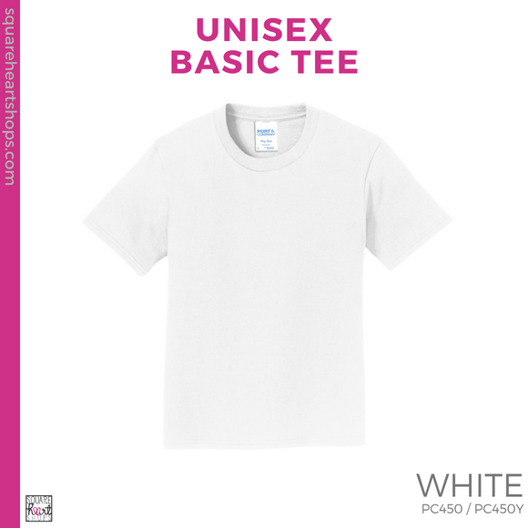 Basic Tee - White (Valley Oak Heart #143413)