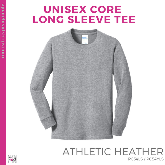 Basic Core Long Sleeve - Athletic Heather (Easterby Script #143343)