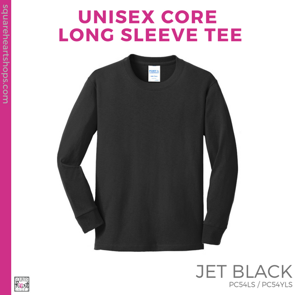 Basic Core Long Sleeve - Jet Black (Kastner Stripes #143452)