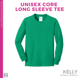 Basic Core Long Sleeve - Kelly (Oraze Checkerboard #143385)