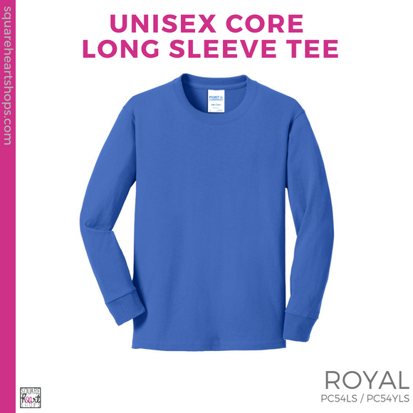 Basic Core Long Sleeve - Royal (Garfield Block #143382)
