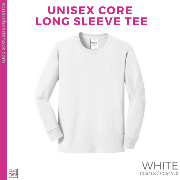 Basic Core Long Sleeve - White (Valley Oak Heart #143413)