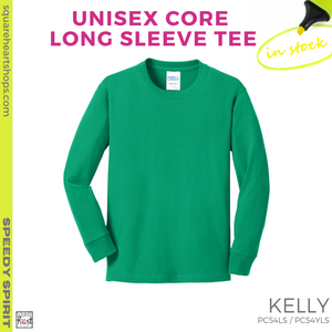 Basic Core Long Sleeve Tee - Kelly Green