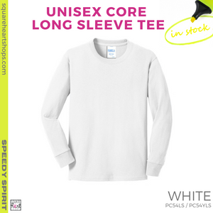 Basic Core Long Sleeve Tee - White