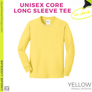 Basic Core Long Sleeve Tee - Yellow