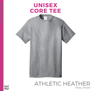 Basic Core Tee - Athletic Heather (Young Jets Thing #143376)