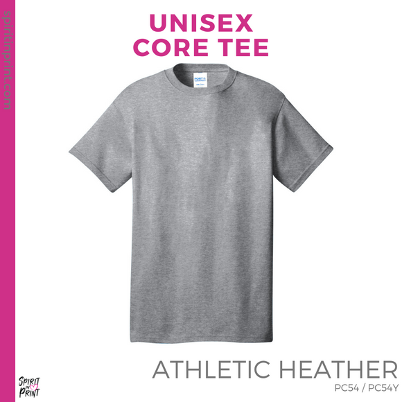 Basic Core Tee - Athletic Heather (Young Flyer #143375)