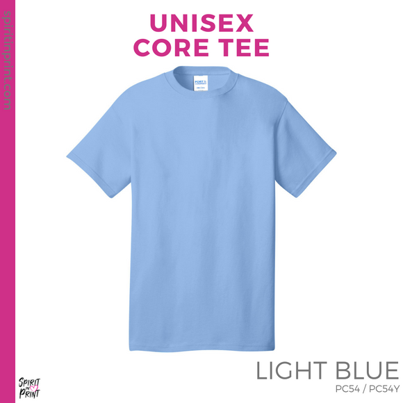 Basic Core Tee - Light Blue (Young Jets Block #143598)