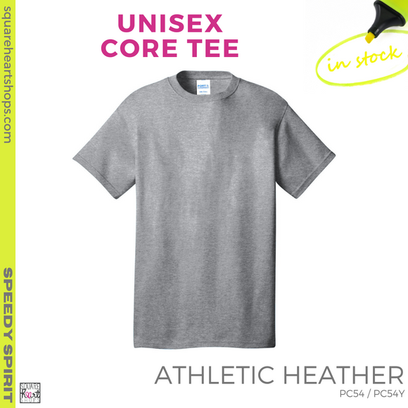 Basic Core Tee - Athletic Heather