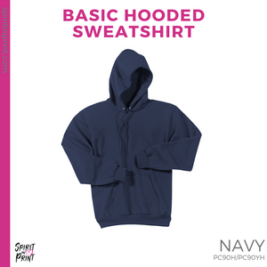 Hoodie - Navy (Freedom Athletics #143636)