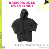 Basic Hooded Sweatshirt - Dark Heather Grey
