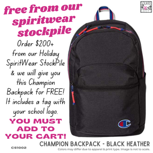 Champion Backpack - Black Heather