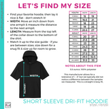 Short Sleeve Dri-Fit Hoodie - Dark Smoke Grey (Stockpile #143546)