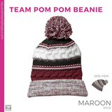 Beanie Team Pom Pom (Stockpile #143547)