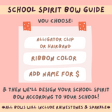 School Spirit Bow