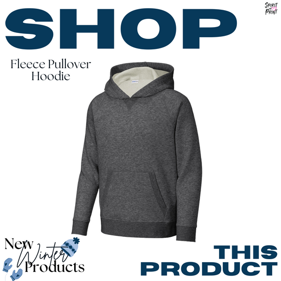 Fleece Pullover Hoodie - Graphite Heather