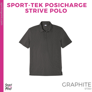 Sport-Tek Strive Polo - Graphite (Freedom Logo)
