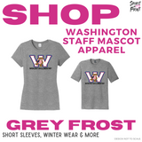 Staff Washington Mascot Grey Frost