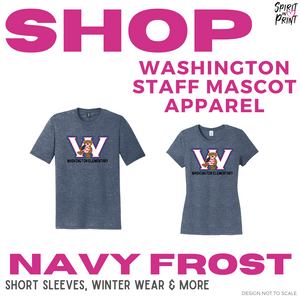 Staff Washington Mascot Navy Frost