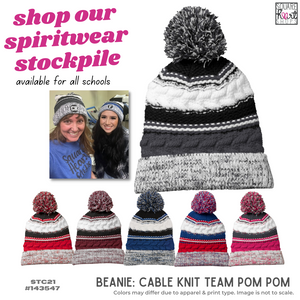 Beanie Team Pom Pom (Stockpile #143547)