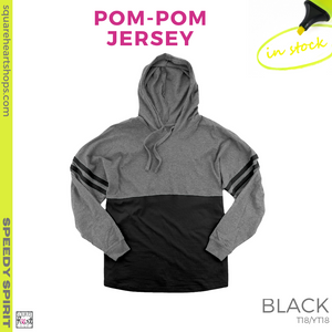 PomPom Jersey - Black