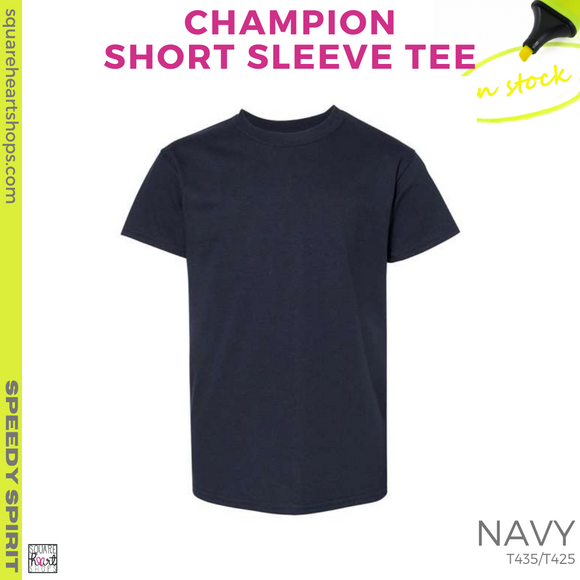 Champion Tee - Navy