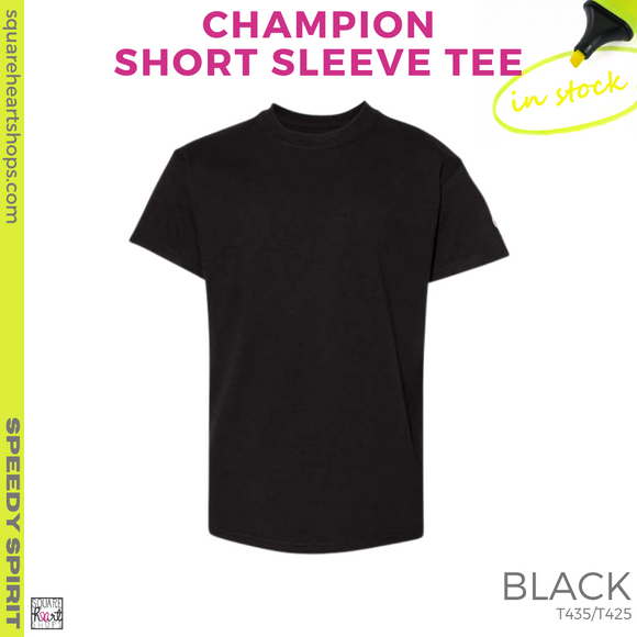 Champion Tee - Black