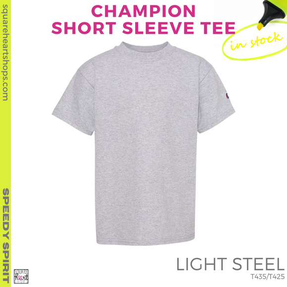Champion Tee - Light Grey
