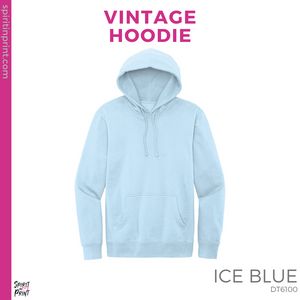 Vintage Hoodie Ice Blue SPED Specialists 143549