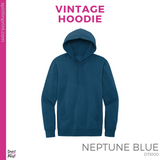 Vintage Hoodie - Neptune Blue (SPED Squad #143527)