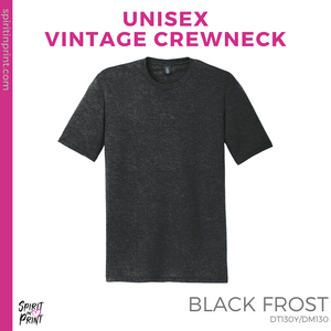 Vintage Tee - Black Frost (Peace Love Nursing #143508)