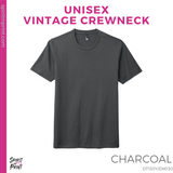 Vintage Tee - Charcoal (SPED Specialists #143549)