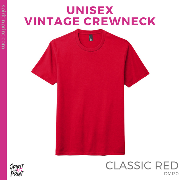 Vintage Tee - Classic Red (Work of Heart #143507)