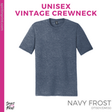 Vintage Tee - Navy Frost (Work of Heart #143507)