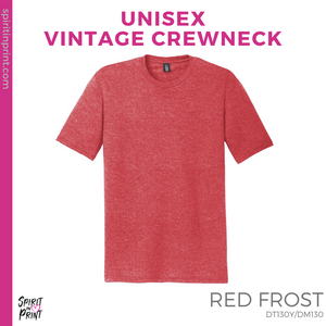 Vintage Tee - Red Frost (Nursing Retired #143511)