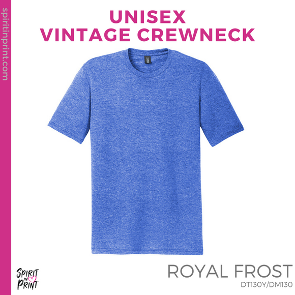 Vintage Tee - Royal Frost (Nursing Eye Chart #143510)