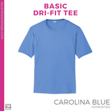 Basic Dri-Fit Tee - Carolina Blue (Valley Oak Heart #143413)