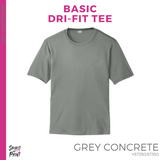 Dri-Fit Tee - Grey Concrete (HB Block #143699)