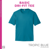 Basic Dri-Fit Tee - Tropic Blue (OCHS Titans Repeat #144006)