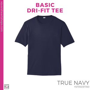 Basic Dri-Fit Tee - True Navy