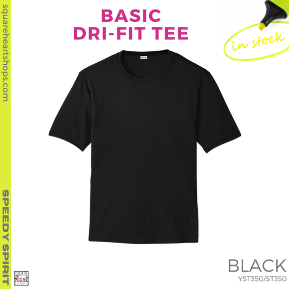 Basic Dri-Fit Tee - Black
