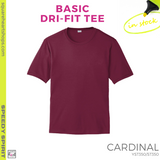Basic Dri-Fit Tee - Cardinal
