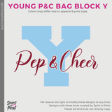 Cinch Bag - Dark Heather Grey (Young Pep & Cheer)
