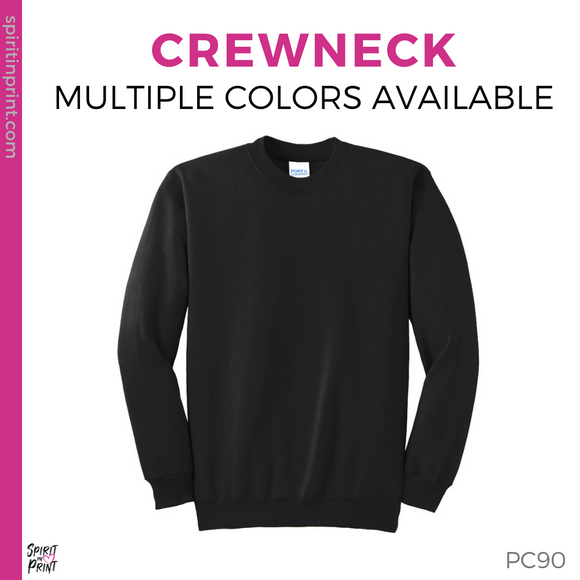 Crewneck Sweatshirt - Super Mom (Left Chest #143716)