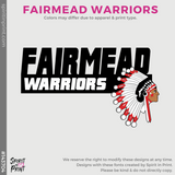 Vintage Tee - Red Frost (Fairmead Warriors #143704)