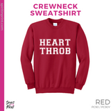 Crewneck Sweatshirt - Red (Heart Throb #143691)