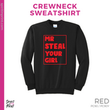 Crewneck Sweatshirt - Black (Mr. Steal Your Girl #143692)