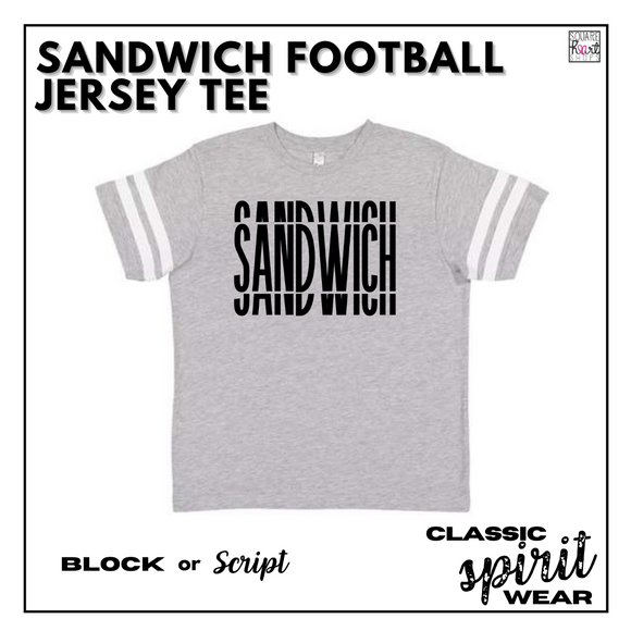 The Sandwich Football Jersey Tee